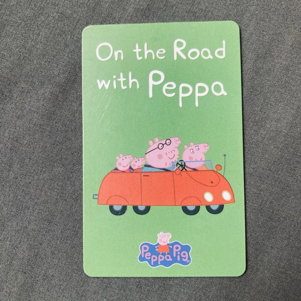 Yoto Card Peppa Pig On The Road With Peppa